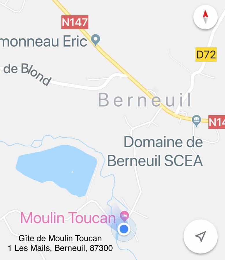 Gite Du Moulin Toucan Berneuil  Eksteriør bilde